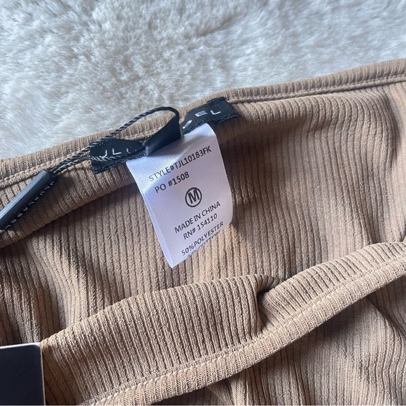 JLuxlabel Brown Ribbed Bikini Bottoms Size Medium - Picture 9 of 9